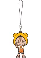 I賞「ラバーストラップ」の1種。(c)古舘春一／集英社・「ハイキュー!!」製作委員会・MBS BE@RBRICK TM & (c)2001-2015 MEDICOM TOY CORPORATION. All rights reserved.