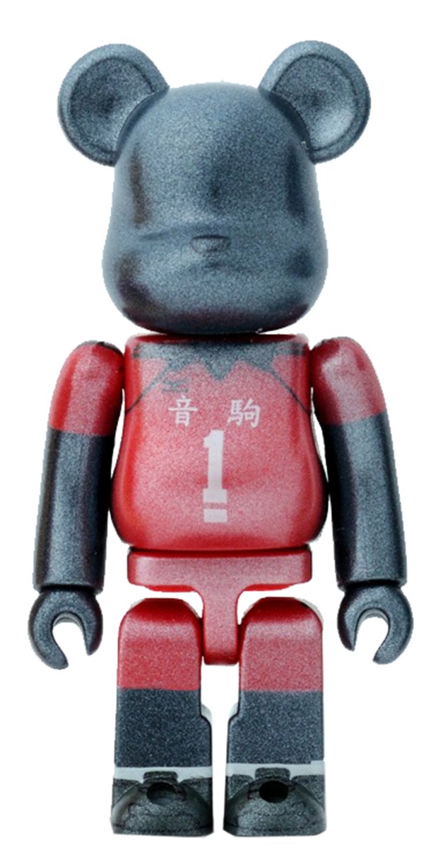 ラストワン賞「スペシャルベアブリックセット」の1種。(c)古舘春一／集英社・「ハイキュー!!」製作委員会・MBS BE@RBRICK TM & (c)2001-2015 MEDICOM TOY CORPORATION. All rights reserved.