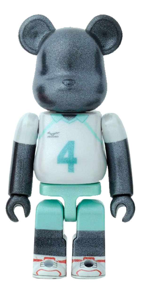 ラストワン賞「スペシャルベアブリックセット」の1種。(c)古舘春一／集英社・「ハイキュー!!」製作委員会・MBS BE@RBRICK TM & (c)2001-2015 MEDICOM TOY CORPORATION. All rights reserved.