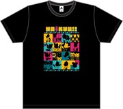 ダブルチャンスキャンペーン賞「ベアブリックパターンTシャツ」の1種。(c)古舘春一／集英社・「ハイキュー!!」製作委員会・MBS BE@RBRICK TM & (c)2001-2015 MEDICOM TOY CORPORATION. All rights reserved.