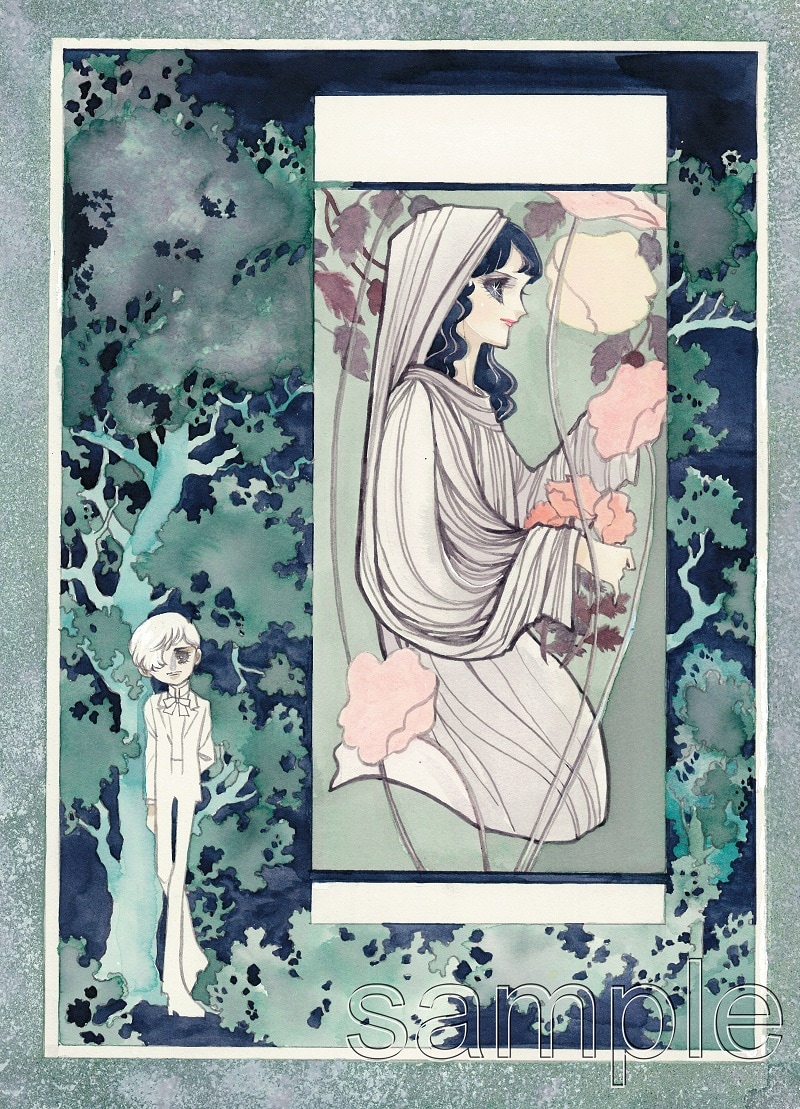 三原順によるカラーイラスト。(c)Toshihiro SUZUKI