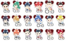 「劇場版 弱虫ペダルシークレットクリアアクリルキーホルダー」（C)PARCO CO.LTD（C)渡辺航（週刊少年チャンピオン）劇場版弱虫ペダル製作委員会