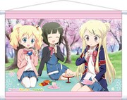 「ハロー!!きんいろモザイク」タペストリー。(c)原悠衣・芳文社／ハロー!!きんいろモザイク製作委員会