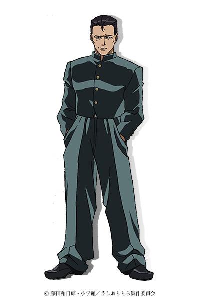 間崎賢一（CV：中村悠一）設定画 (c)藤田和日郎・小学館／うしおととら製作委員会