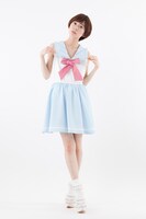 「変形衿セーラーOP ワンピース 美少女戦士セーラームーンCrystal」ブルー (c)武内直子・PNP・講談社・東映アニメー ション