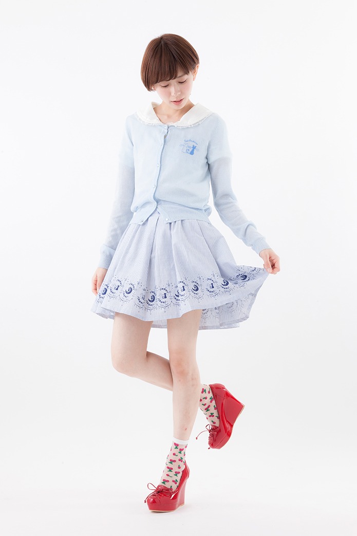 「ベーシックカーデ カーディガン 美少女戦士セーラームーンCrystal」ブルー (c)武内直子・PNP・講談社・東映アニメー ション