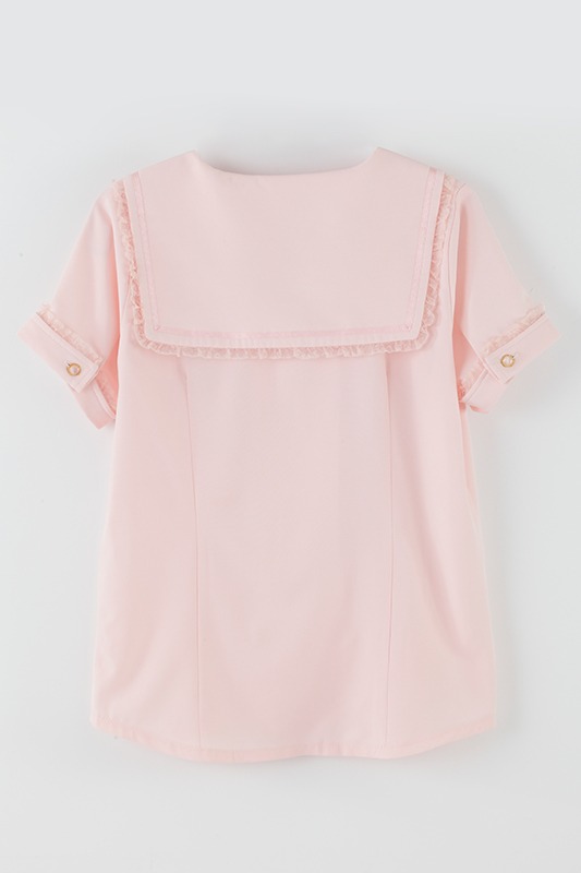 「セーラーブラウス シャツ 美少女戦士セーラームーンCrystal」ピンク (c)武内直子・PNP・講談社・東映アニメー ション