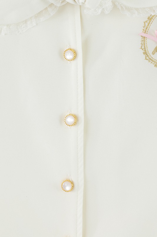 「セーラーブラウス シャツ 美少女戦士セーラームーンCrystal」ホワイト (c)武内直子・PNP・講談社・東映アニメー ション