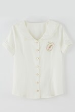 「セーラーブラウス シャツ 美少女戦士セーラームーンCrystal」ホワイト (c)武内直子・PNP・講談社・東映アニメー ション