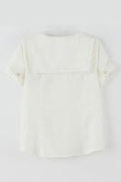 「セーラーブラウス シャツ 美少女戦士セーラームーンCrystal」ホワイト (c)武内直子・PNP・講談社・東映アニメー ション