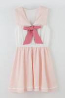 「変形衿セーラーOP ワンピース 美少女戦士セーラームーンCrystal」ピンク (c)武内直子・PNP・講談社・東映アニメー ション