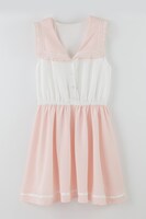 「変形衿セーラーOP ワンピース 美少女戦士セーラームーンCrystal」ピンク (c)武内直子・PNP・講談社・東映アニメー ション