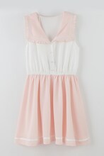 「変形衿セーラーOP ワンピース 美少女戦士セーラームーンCrystal」ピンク (c)武内直子・PNP・講談社・東映アニメー ション