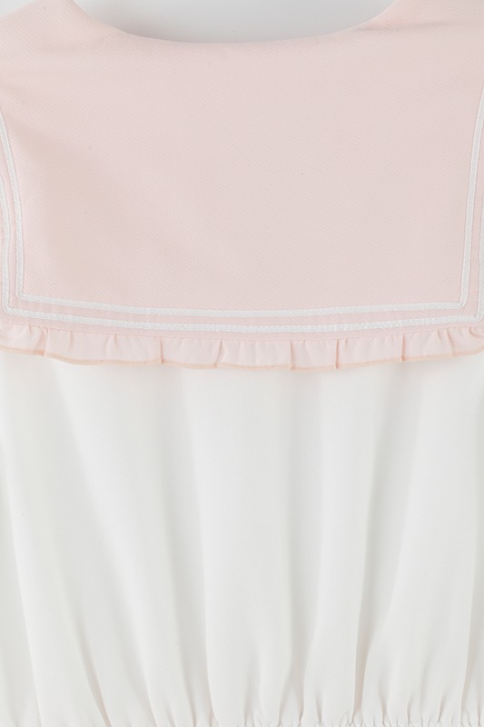 「変形衿セーラーOP ワンピース 美少女戦士セーラームーンCrystal」ピンク (c)武内直子・PNP・講談社・東映アニメー ション