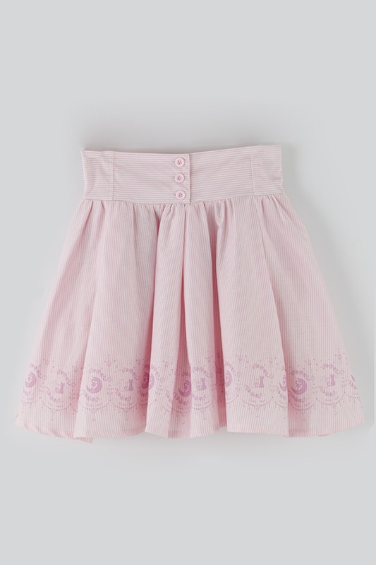 「オリジナル柄ストライプスカート　美少女戦士セーラームーンCrystal」ピンク(c)武内直子・PNP・講談社・東映アニメー ション