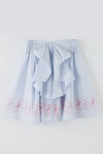 「オリジナル柄ストライプスカート　美少女戦士セーラームーンCrystal」ブルー (c)武内直子・PNP・講談社・東映アニメー ション