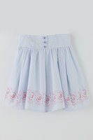 「オリジナル柄ストライプスカート　美少女戦士セーラームーンCrystal」ブルー (c)武内直子・PNP・講談社・東映アニメー ション