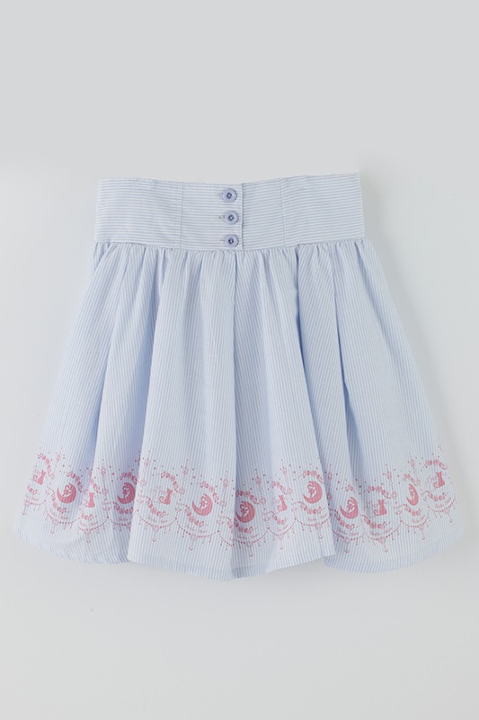 「オリジナル柄ストライプスカート　美少女戦士セーラームーンCrystal」ブルー (c)武内直子・PNP・講談社・東映アニメー ション