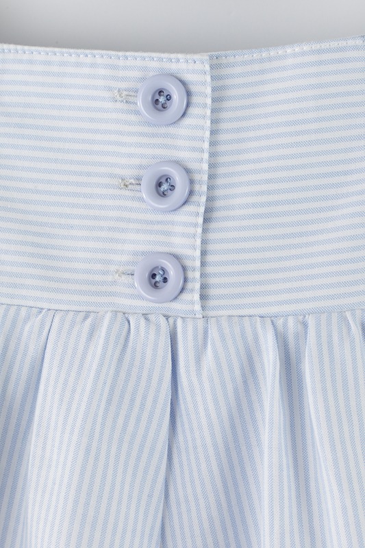 「オリジナル柄ストライプスカート　美少女戦士セーラームーンCrystal」ブルー (c)武内直子・PNP・講談社・東映アニメー ション