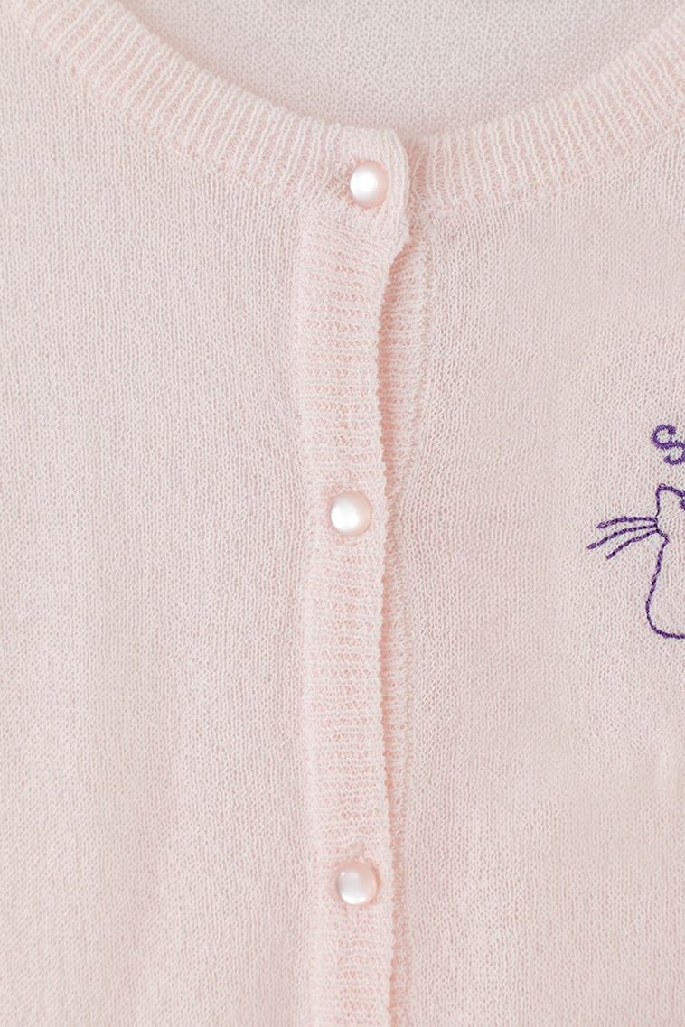 「ベーシックカーデ カーディガン 美少女戦士セーラームーンCrystal」ピンク (c)武内直子・PNP・講談社・東映アニメー ション