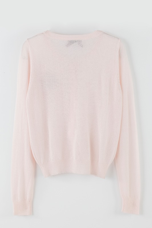 「ベーシックカーデ カーディガン 美少女戦士セーラームーンCrystal」ピンク (c)武内直子・PNP・講談社・東映アニメー ション