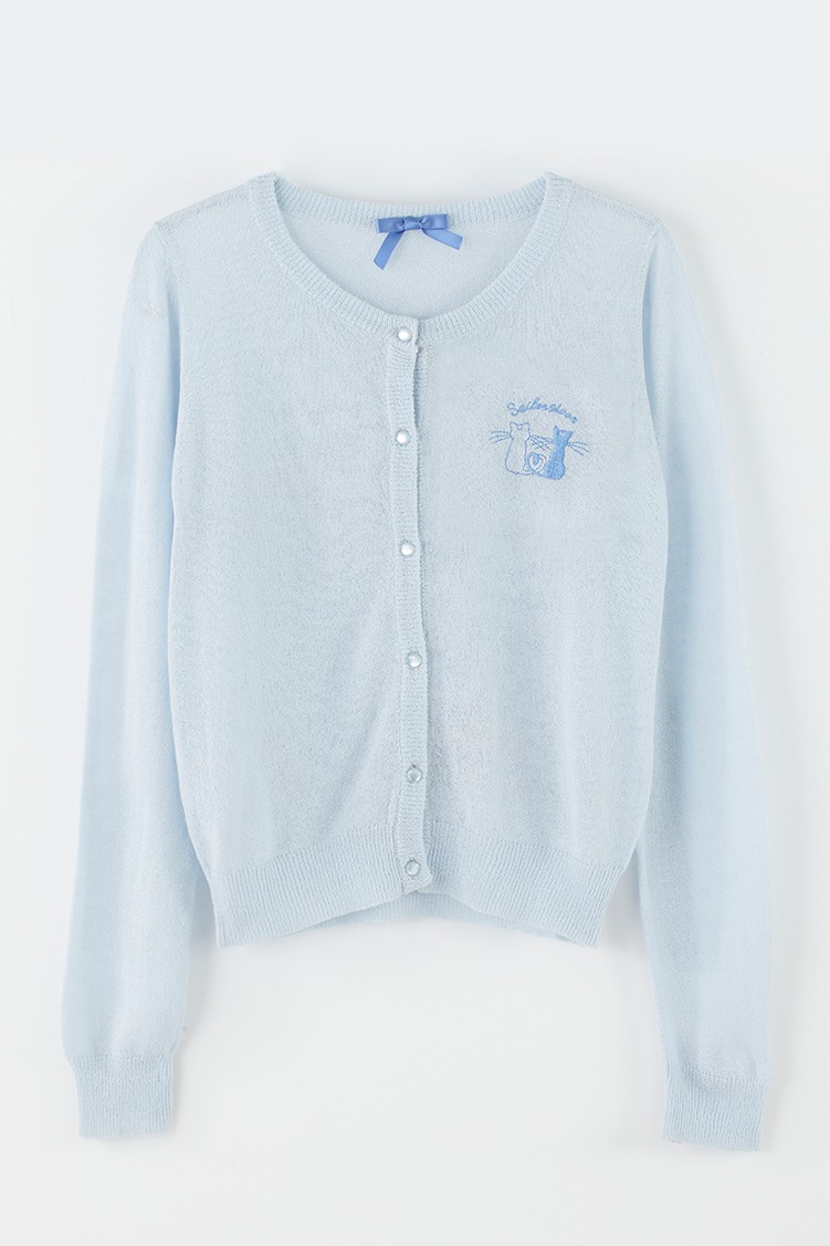 「ベーシックカーデ カーディガン 美少女戦士セーラームーンCrystal」ブルー (c)武内直子・PNP・講談社・東映アニメー ション