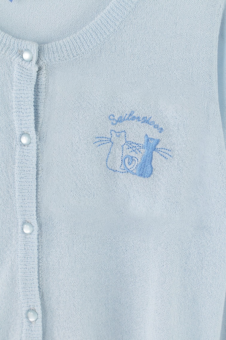 「ベーシックカーデ カーディガン 美少女戦士セーラームーンCrystal」ブルー (c)武内直子・PNP・講談社・東映アニメー ション