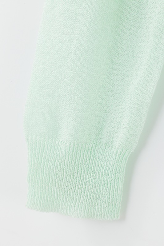 「ベーシックカーデ カーディガン 美少女戦士セーラームーンCrystal」グリーン (c)武内直子・PNP・講談社・東映アニメー ション