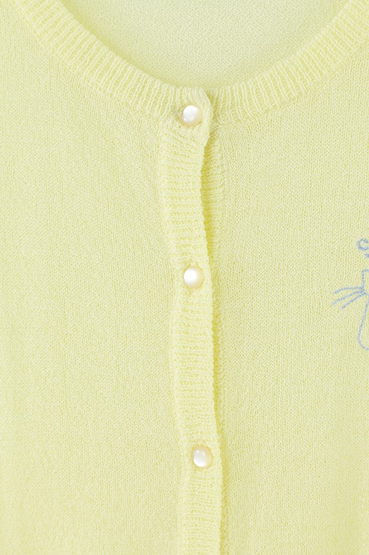 「ベーシックカーデ カーディガン 美少女戦士セーラームーンCrystal」イエロー (c)武内直子・PNP・講談社・東映アニメー ション