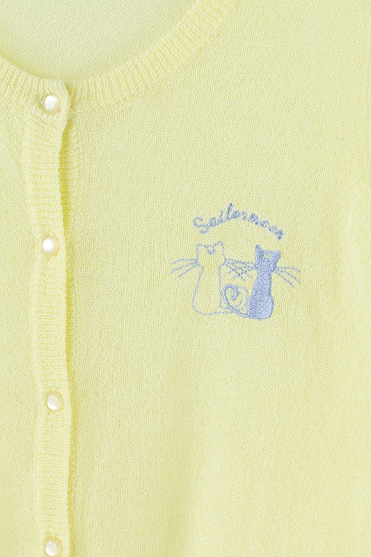 「ベーシックカーデ カーディガン 美少女戦士セーラームーンCrystal」イエロー (c)武内直子・PNP・講談社・東映アニメー ション