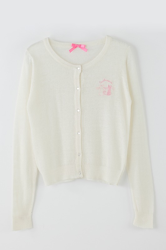 「ベーシックカーデ カーディガン 美少女戦士セーラームーンCrystal」ホワイト (c)武内直子・PNP・講談社・東映アニメー ション