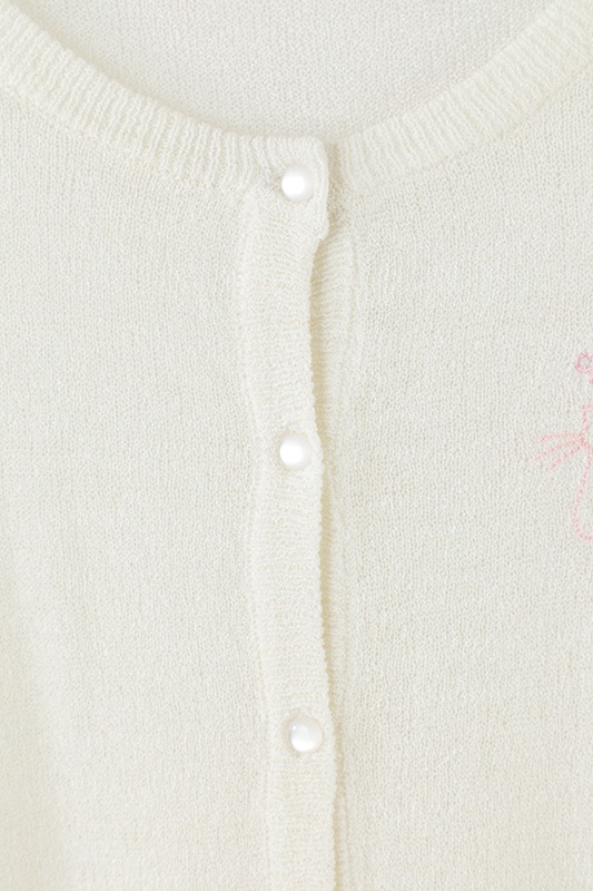 「ベーシックカーデ カーディガン 美少女戦士セーラームーンCrystal」ホワイト (c)武内直子・PNP・講談社・東映アニメー ション