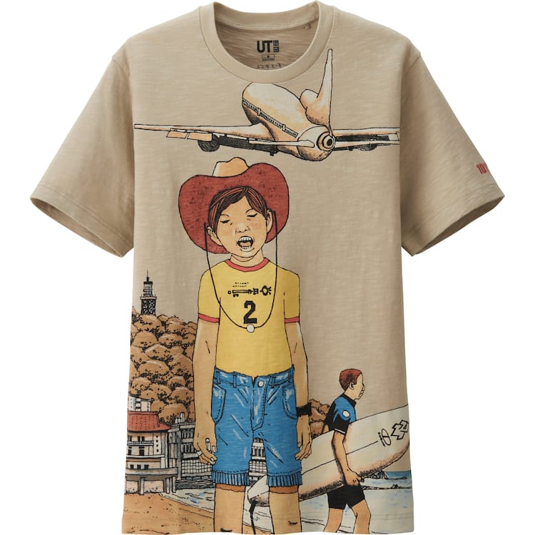 松本大洋×ニコラ・ド・クレシーのTシャツがUTに登場、生地にもこだわり 