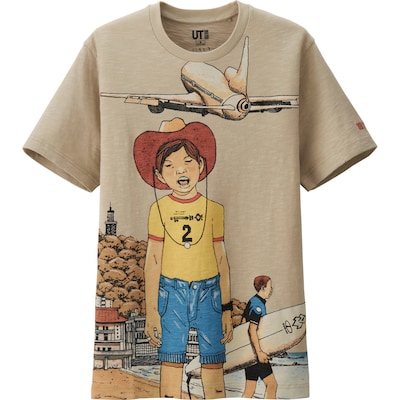 「MEN タイヨウ.クレシーグラフィックT（半袖）E31」(c)松本大洋／小学館