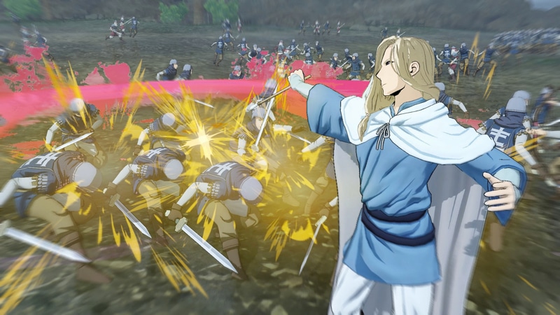 「アルスラーン戦記×無双」よりナルサス。(c)2015 荒川弘・田中芳樹・講談社/「アルスラーン戦記」製作委員会・MBS (c)2015 コーエーテクモゲームス