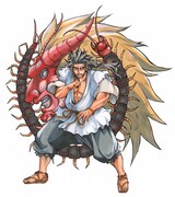 フクイタクミ「百足-ムカデ-」のイラスト。