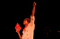 「恋するスイーツレシピ ～君が恋に落ちた最初の瞬間～」アンコール公演の様子。（撮影：中村信太郎）