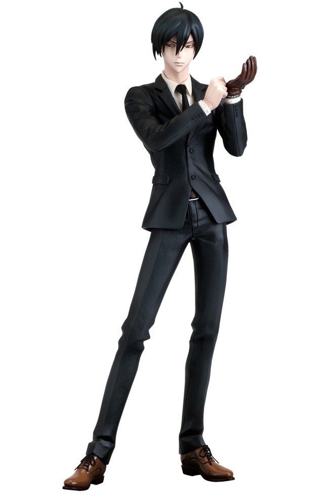 Loppi・HMVオンラインで先行販売される「mensHdge technical statue No.12＋ PSYCHO‐PASS サイコパス2 宜野座伸元」。(c)サイコパス製作委員会