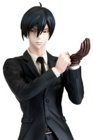 Loppi・HMVオンラインで先行販売される「mensHdge technical statue No.12＋ PSYCHO‐PASS サイコパス2 宜野座伸元」。(c)サイコパス製作委員会