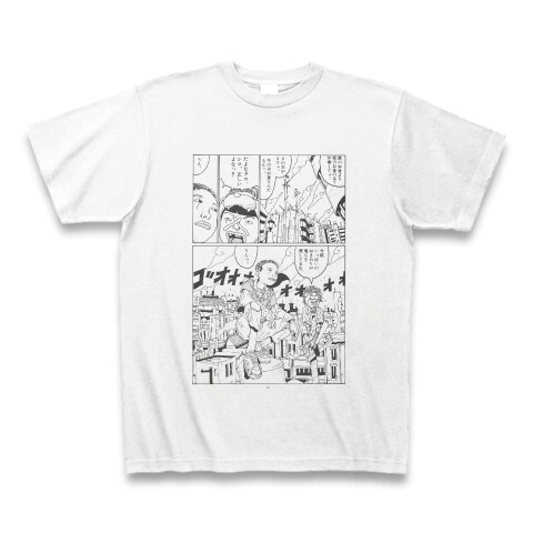 松本大洋が選んだページをプリントしたTシャツ。(c)松本大洋／小学館