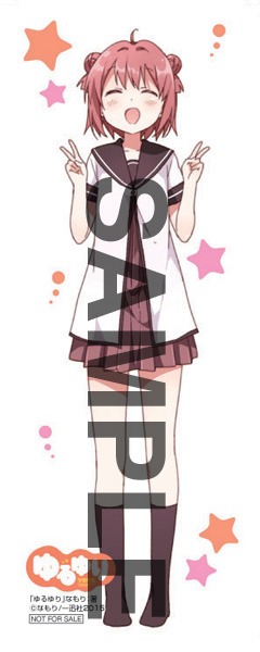 「ゆるゆり」特製クリアしおり
