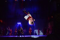 「ミュージカル『忍たま乱太郎』第6弾 再演 ～凶悪なる幻影！～」公開稽古の様子。 (c)ミュージカル「忍たま乱太郎」製作委員会