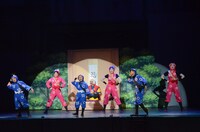 「ミュージカル『忍たま乱太郎』第6弾 再演 ～凶悪なる幻影！～」公開稽古の様子。 (c)ミュージカル「忍たま乱太郎」製作委員会