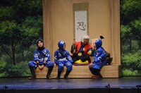 「ミュージカル『忍たま乱太郎』第6弾 再演 ～凶悪なる幻影！～」公開稽古の様子。 (c)ミュージカル「忍たま乱太郎」製作委員会