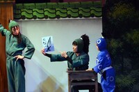 「ミュージカル『忍たま乱太郎』第6弾 再演 ～凶悪なる幻影！～」公開稽古の様子。 (c)ミュージカル「忍たま乱太郎」製作委員会