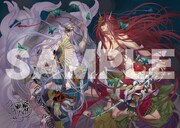 「ZONE-00」のプリントサイン入り複製原画。