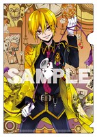 「桃組プラス戦記」のクリアファイル。