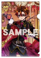 「桃組プラス戦記」のクリアファイル。