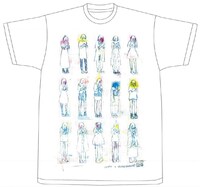 「VVEAR2015 Tシャツ フクザワ」の絵柄。