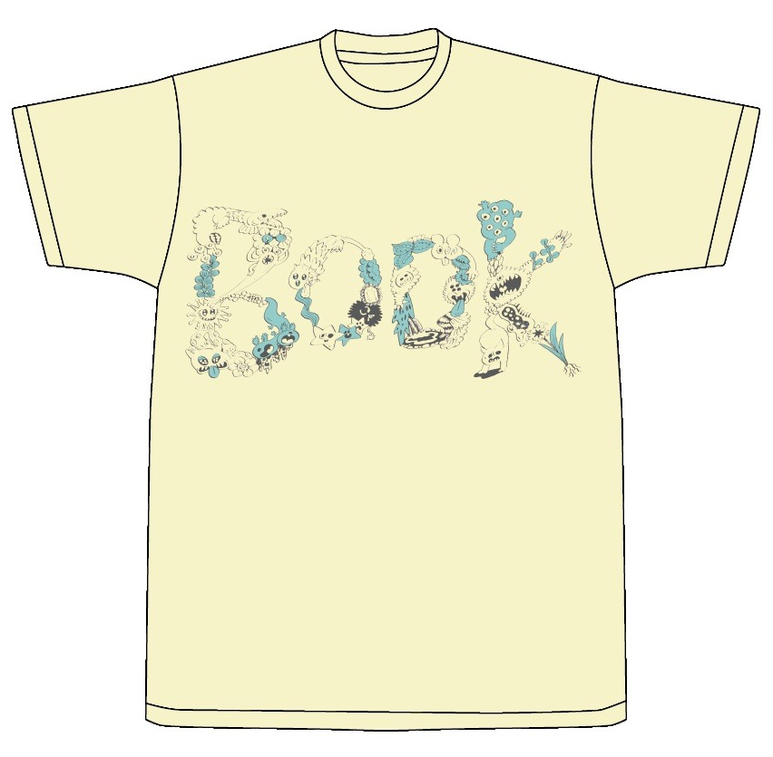 「VVEAR2015 Tシャツ 谷口菜津子」の絵柄。